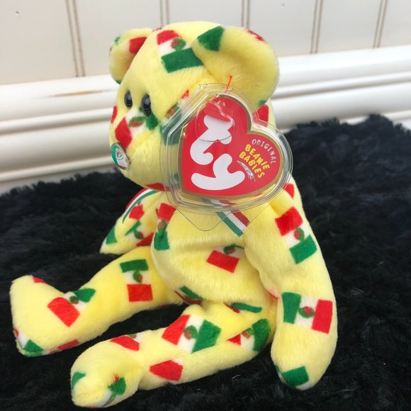 Ty Vintage Beanie Baby Pinata the Bear Plush Rare NEW - Collectible - Picture 5 of 11